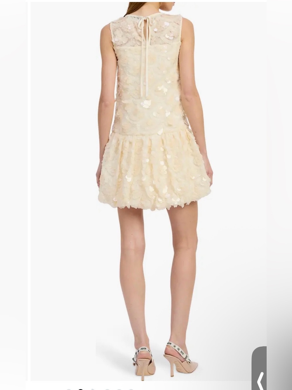 En Saison Emryn Sequin Bubble Minidress - Picture 7 of 9